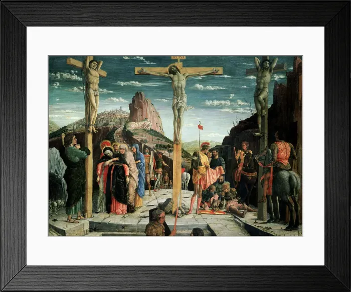 Framed Print : Calvary by Andrea Mantegna Framed Print : Calvary by Andrea Mantegna