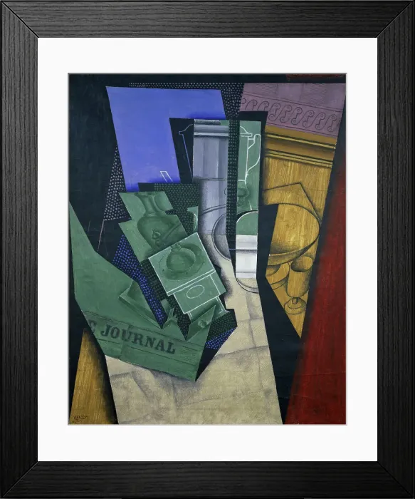 Framed Print : The Breakfast by Juan Gris Framed Print : The Breakfast by Juan Gris