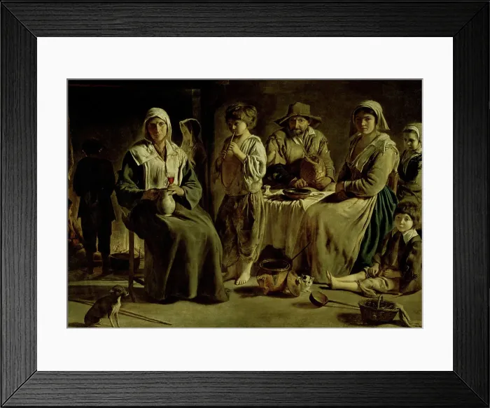 Framed Print : Family of Peasants by Louis Le Nain Framed Print : Family of Peasants by Louis Le Nain