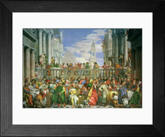 Framed Print : The Wedding at Cana by Veronese Framed Print : The Wedding at Cana by Veronese