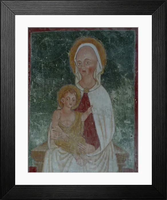 Framed Print : Madonna with Child