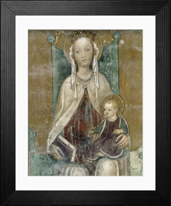 Framed Print : Madonna with Child