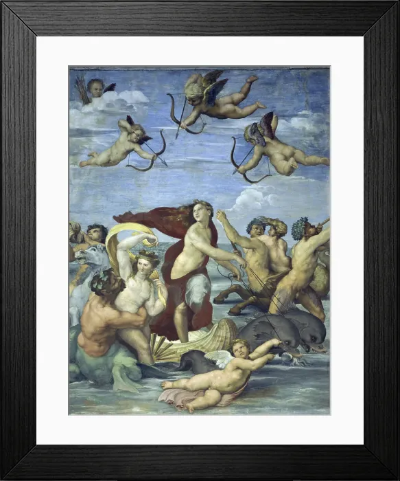 Framed Print : The Triumph of Galatea by Raphael Framed Print : The Triumph of Galatea by Raphael