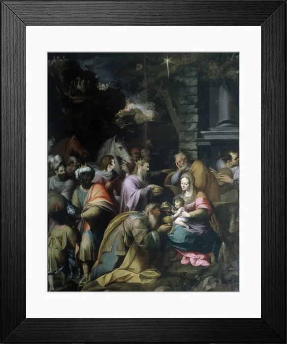 Framed Print : Adoration of the Magi by Camillo Procaccini Framed Print : Adoration of the Magi by Camillo Procaccini