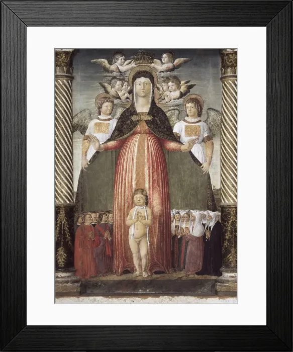 Framed Print : Madonna of Humility by the School of Padua