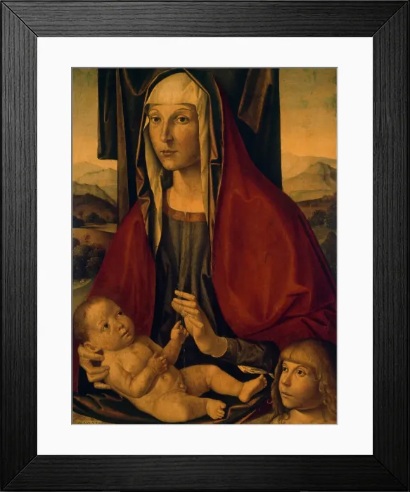 Framed Print : Madonna and Child by Bocaccino Boccaccio Framed Print : Madonna and Child by Bocaccino Boccaccio