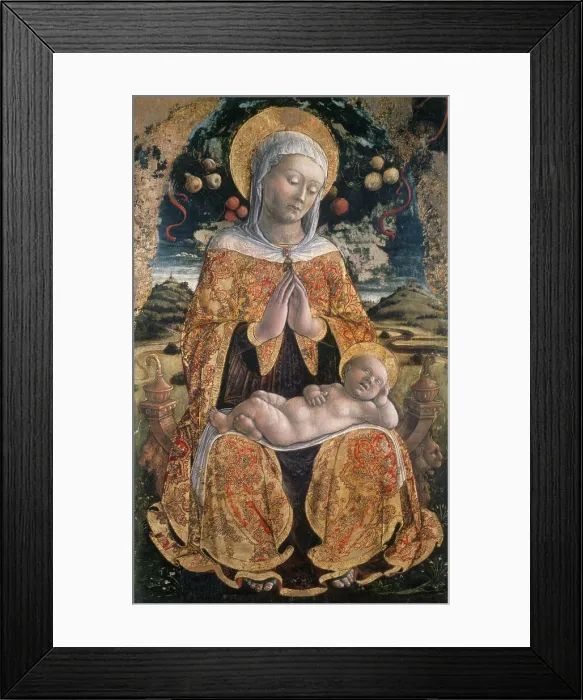 Framed Print : Madonna and Child by Cosme Tura