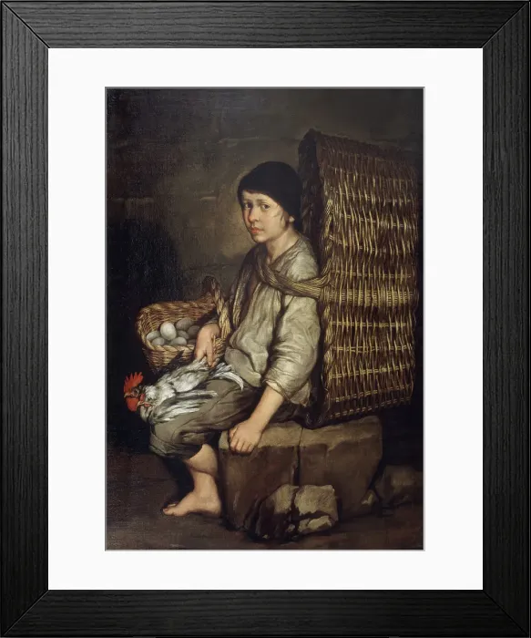 Framed Print : Porter Carrying a Chest by Giacomo Ceruti Framed Print : Porter Carrying a Chest by Giacomo Ceruti
