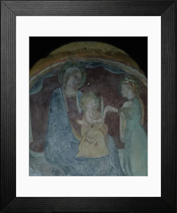 Framed Print : Madonna of the Comfort by an Unknown Atist Framed Print : Madonna of the Comfort by an Unknown Atist