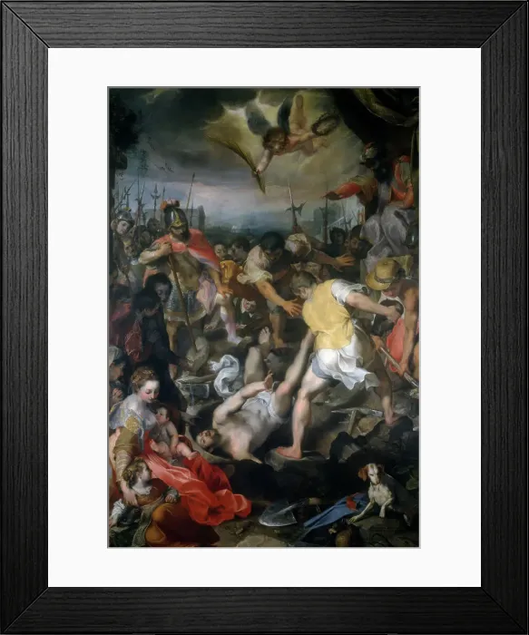Framed Print : Martyrdom of Saint Vitalis by Frederico Barocci Framed Print : Martyrdom of Saint Vitalis by Frederico Barocci
