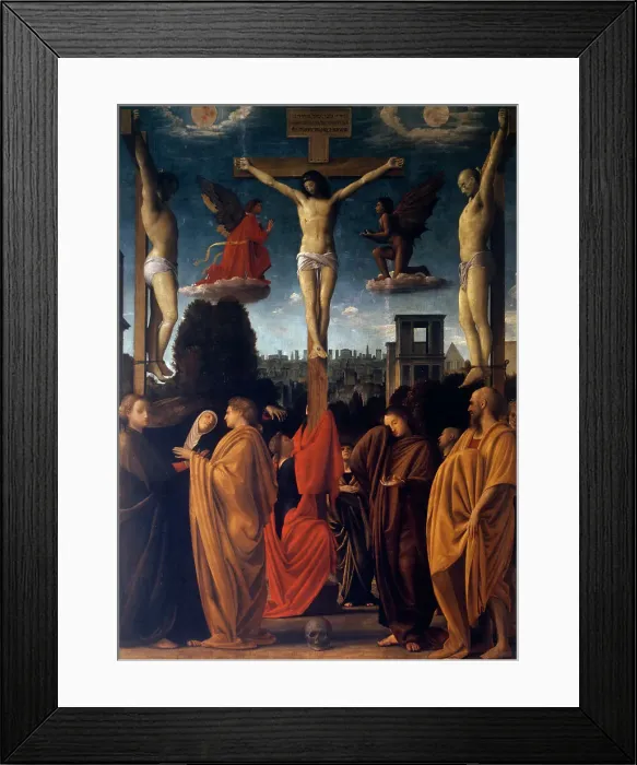 Framed Print : Crucifixion by Bramantino Framed Print : Crucifixion by Bramantino