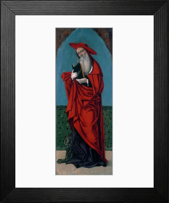 Framed Print : Saint Jerome of Tolosa by Filippo Mazzola Framed Print : Saint Jerome of Tolosa by Filippo Mazzola