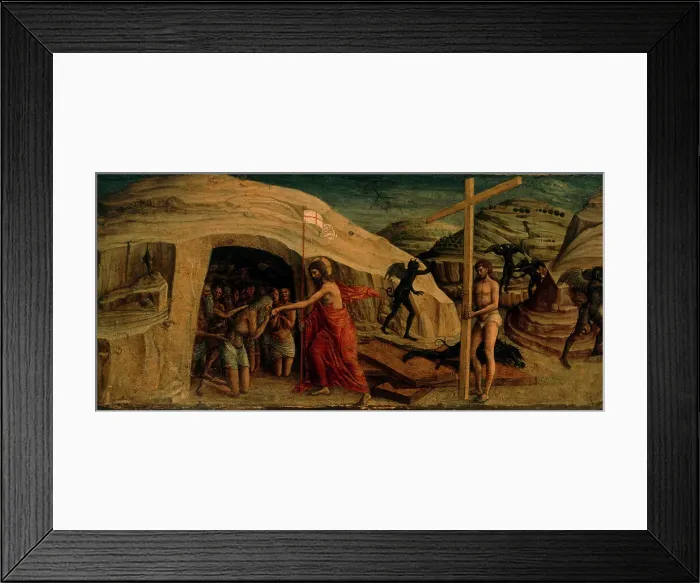 Framed Print : Christ's Descent into Limbo by Jacopo Bellini Framed Print : Christ's Descent into Limbo by Jacopo Bellini