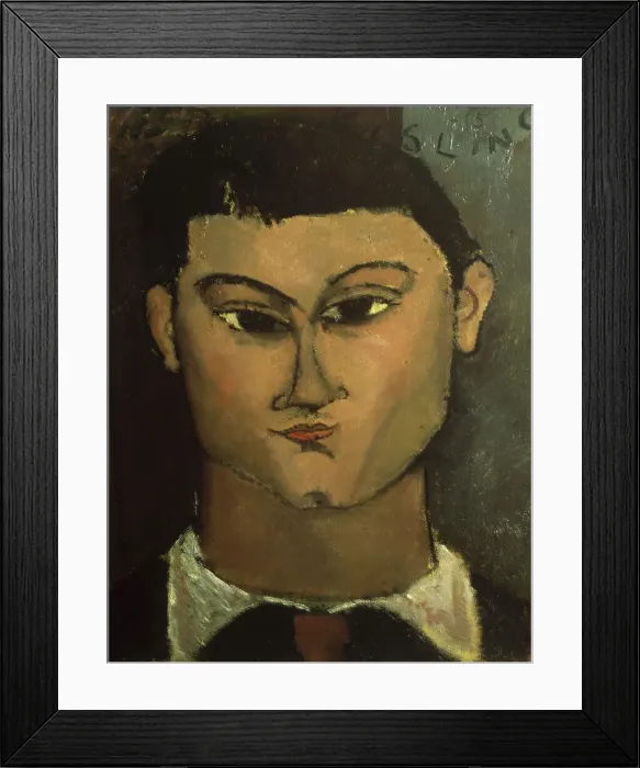 Framed Print : Portrait of Moise Kisling by Amedeo Modigliani Framed Print : Portrait of Moise Kisling by Amedeo Modigliani