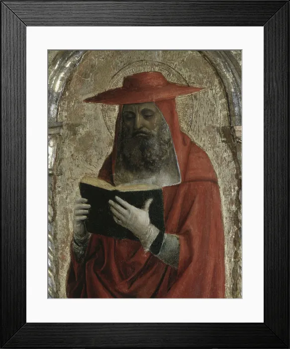Framed Print : Detail of Saint Girolamo by Vincenzo Foppa Framed Print : Detail of Saint Girolamo by Vincenzo Foppa
