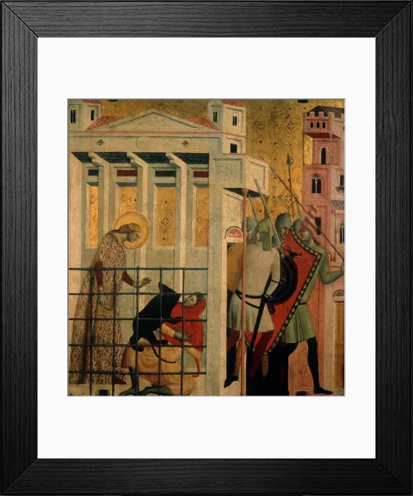 Framed Print : Story of St. Colomba (Detail) Framed Print : Story of St. Colomba (Detail)