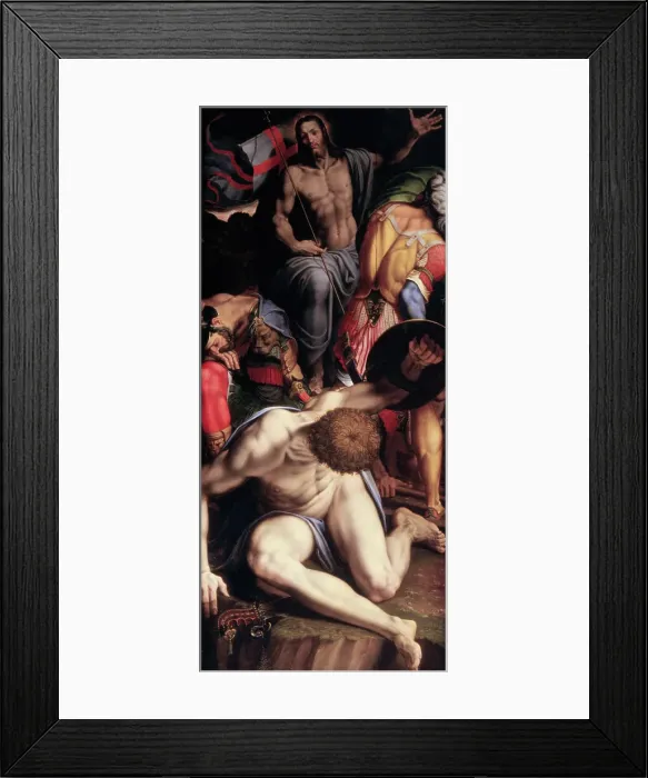 Framed Print : Resurrection of Christ by Antonio Campi Framed Print : Resurrection of Christ by Antonio Campi