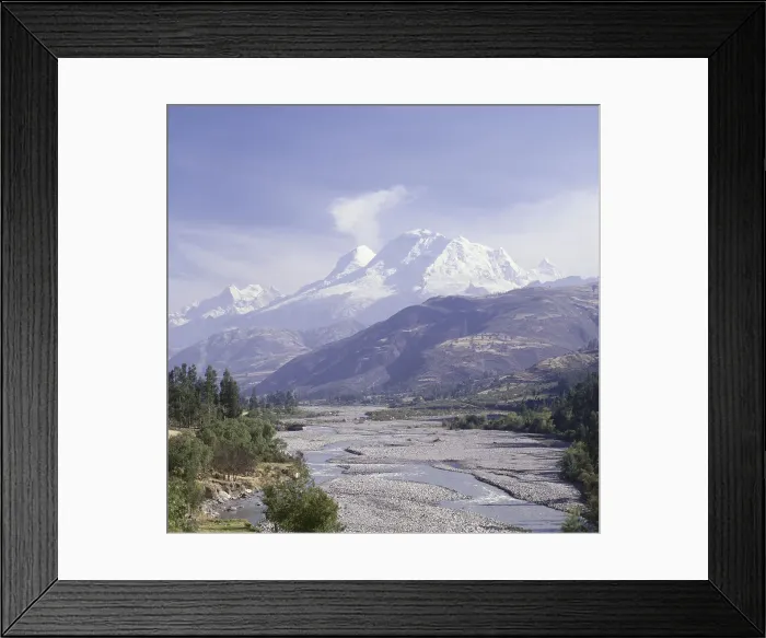 Framed Print : Huandoy, Huascaran and Alpamayo Mountains, Peru Framed Print : Huandoy, Huascaran and Alpamayo Mountains, Peru