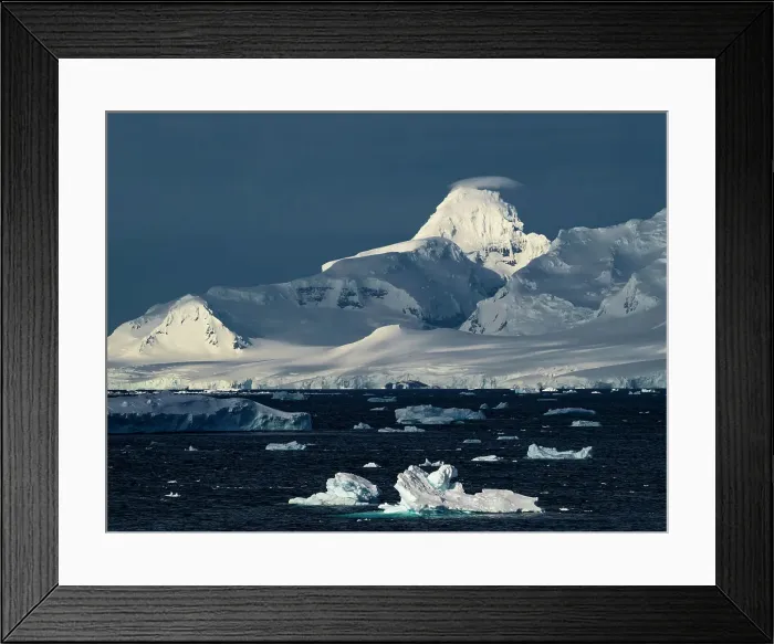 Framed Print : Antarctica Anvers Island Climate Change Drake Passage Framed Print : Antarctica Anvers Island Climate Change Drake Passage