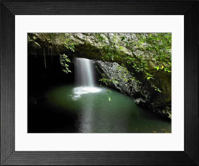 Framed Print : Natural Bridge - Springbrook National Park Framed Print : Natural Bridge - Springbrook National Park