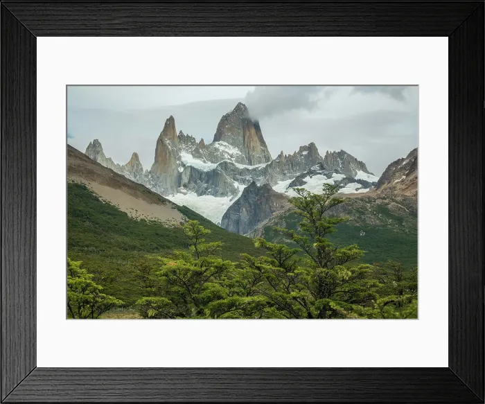Framed Print : Camping Glacier Norrona Adventure Argentina Backpack Framed Print : Camping Glacier Norrona Adventure Argentina Backpack
