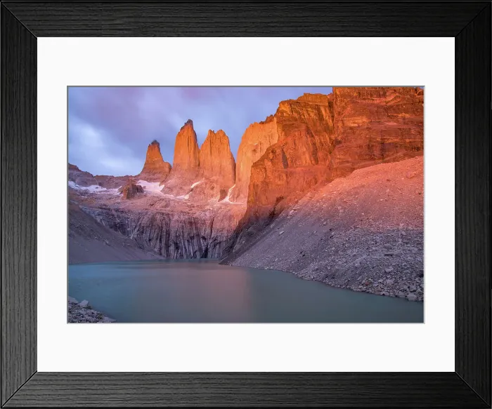 Framed Print : Torres del Paine Framed Print : Torres del Paine