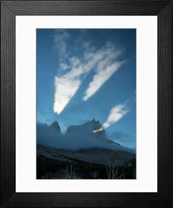 Framed Print : Torres del Paine Framed Print : Torres del Paine