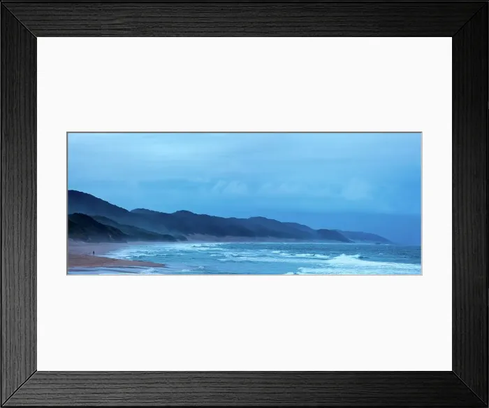 Framed Print : View north from Cape Vidal showing the vegetated dunes Framed Print : View north from Cape Vidal showing the vegetated dunes