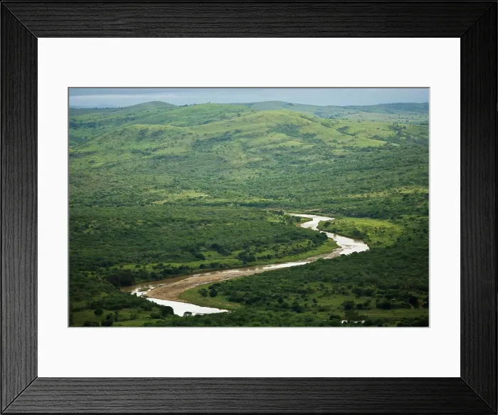 Framed Print : The Black Umfolozi River. Hluhluwe iMfolozi Park. KwaZulu Natal. South Africa Framed Print : The Black Umfolozi River. Hluhluwe iMfolozi Park. KwaZulu Natal. South Africa