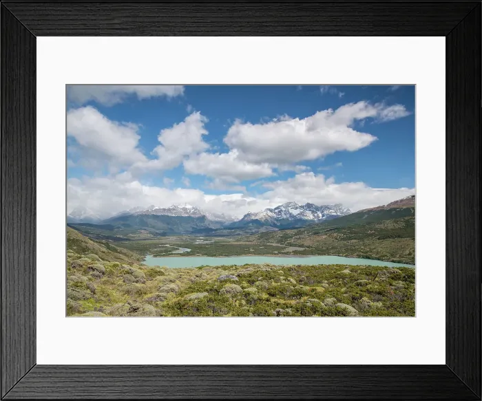 Framed Print : Torres del Paine