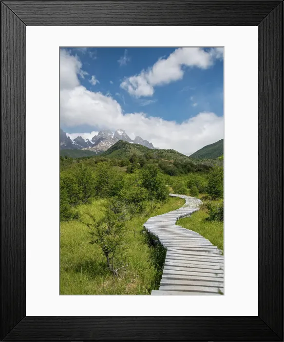 Framed Print : Torres del Paine Framed Print : Torres del Paine
