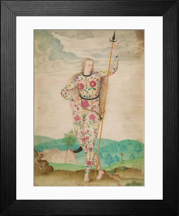 Framed Print : Young Daughter Picts Jacques Le Moyne De Morgues Framed Print : Young Daughter Picts Jacques Le Moyne De Morgues
