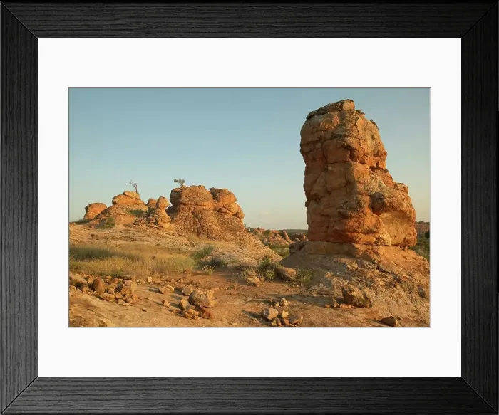 Framed Print : Rock formations near de Beers Koppie Framed Print : Rock formations near de Beers Koppie