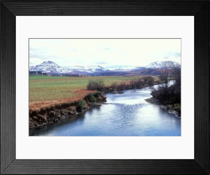 Framed Print : Umzimkulu River, Near Underberg Framed Print : Umzimkulu River, Near Underberg