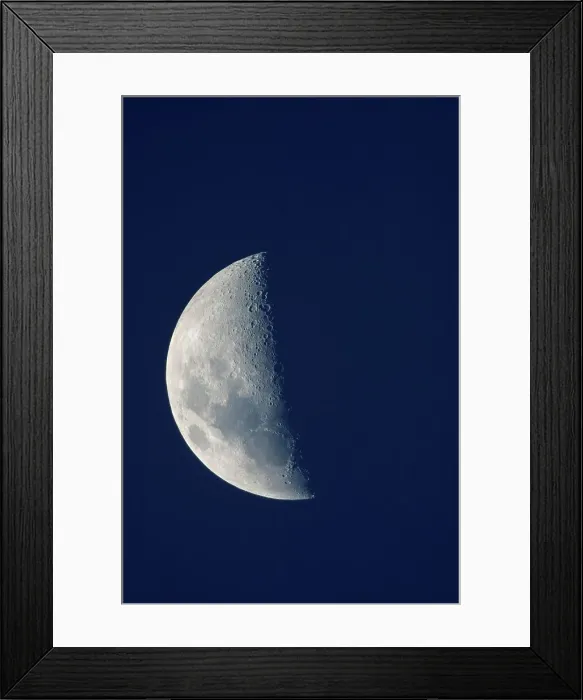 Framed Print : The moon on 17-6-2002 from Howick Framed Print : The moon on 17-6-2002 from Howick