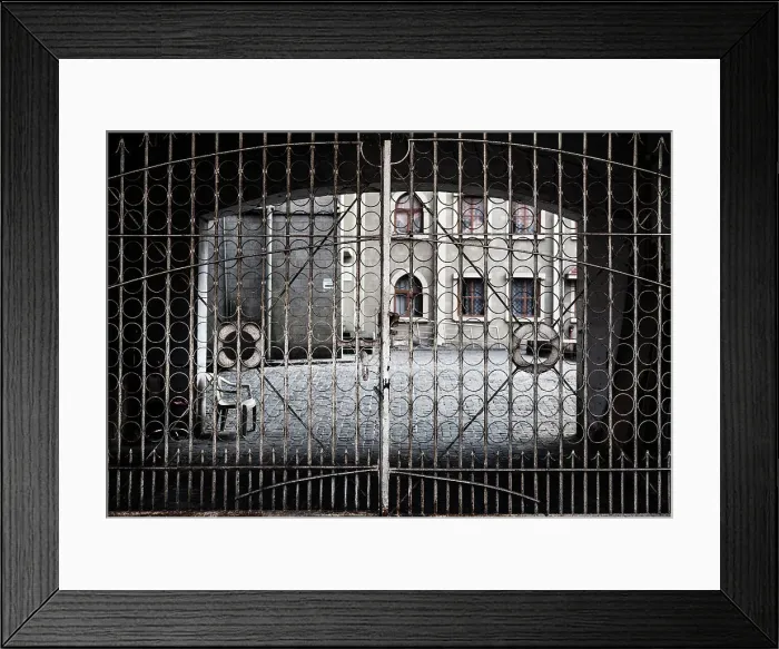 Framed Print : Security Gates in Mumbai Framed Print : Security Gates in Mumbai