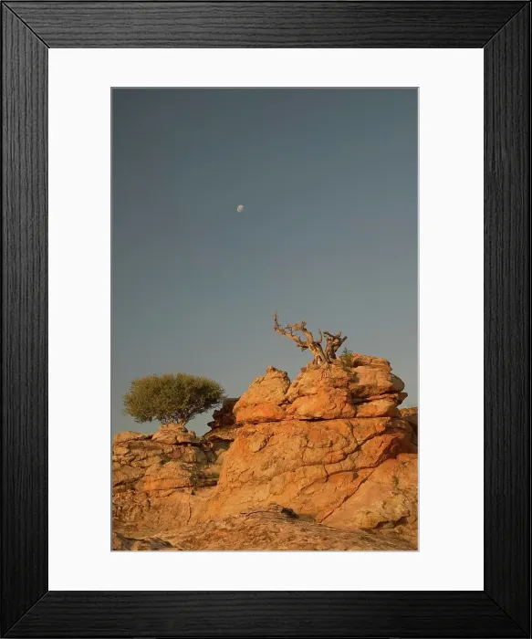 Framed Print : Rock formations near de Beers Koppie Framed Print : Rock formations near de Beers Koppie