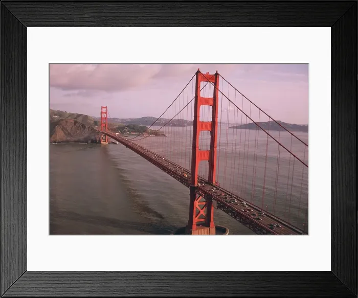 Framed Print : Golden Gate Bridge over the San Francisco Bay Framed Print : Golden Gate Bridge over the San Francisco Bay
