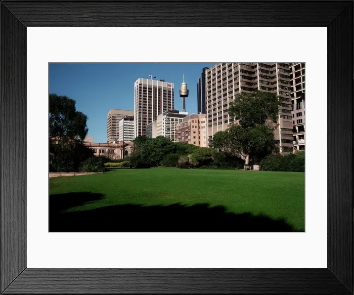 Framed Print : Tower in a city, Centrepoint Tower Framed Print : Tower in a city, Centrepoint Tower