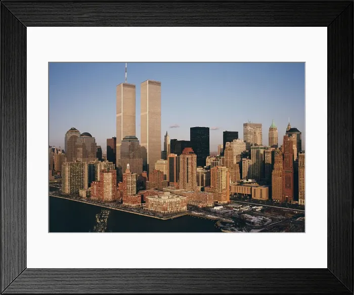 Framed Print : Buildings at the waterfront, World Trade Center Framed Print : Buildings at the waterfront, World Trade Center