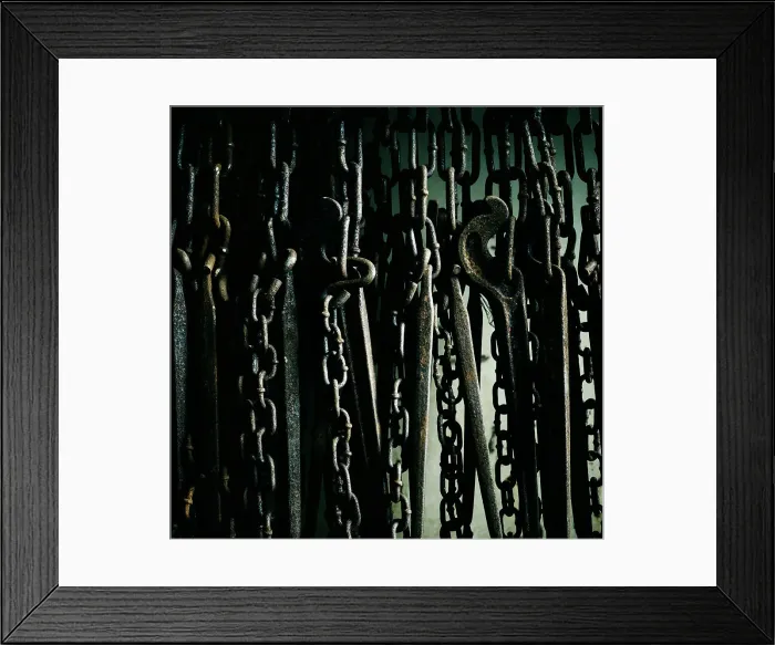 Framed Print : Rusty Chains Framed Print : Rusty Chains