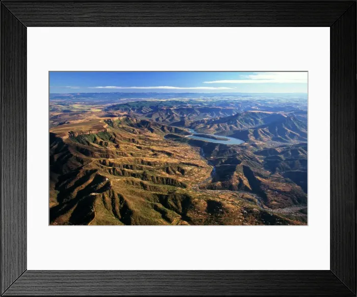Framed Print : Nagel Dam and Valley of 1000 Hills Framed Print : Nagel Dam and Valley of 1000 Hills