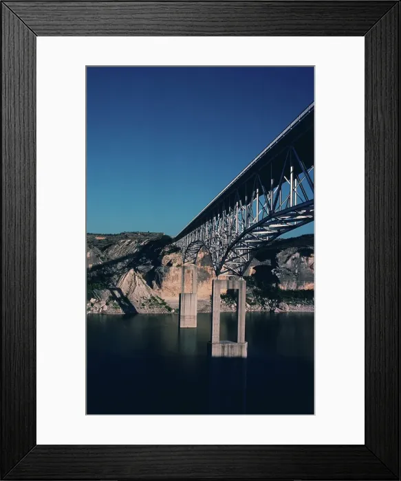 Framed Print : Pecos River High Bridge across Pecos River Framed Print : Pecos River High Bridge across Pecos River