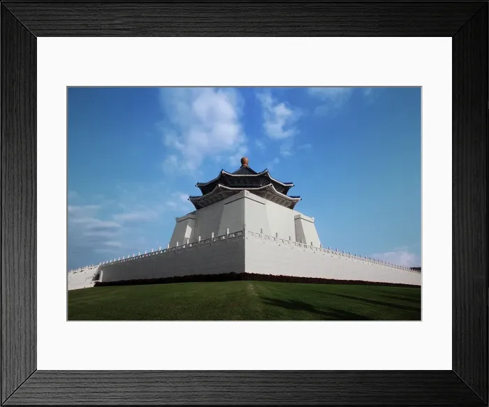 Framed Print : Low angle view of a memorial, Chiang Kaishek Memorial Hall