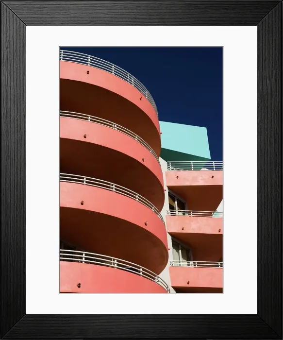Framed Print : Low angle view of the Ritz-Carlton hotel Framed Print : Low angle view of the Ritz-Carlton hotel