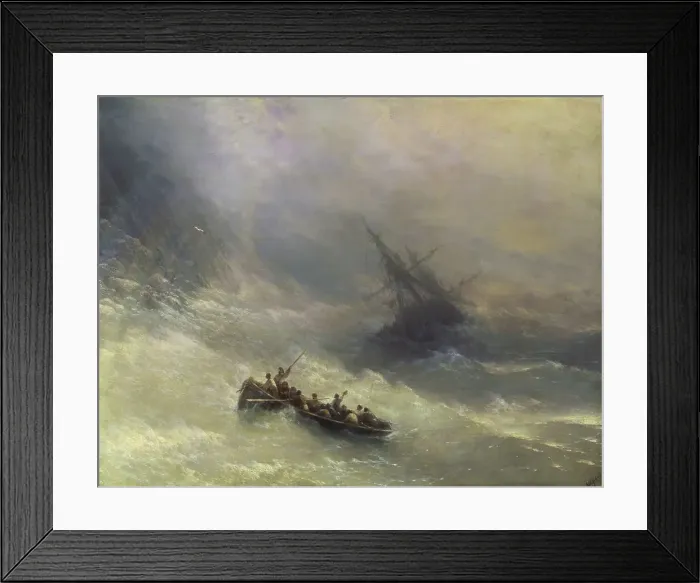 Framed Print : The Rainbow by Ivan Aivazovsky Framed Print : The Rainbow by Ivan Aivazovsky