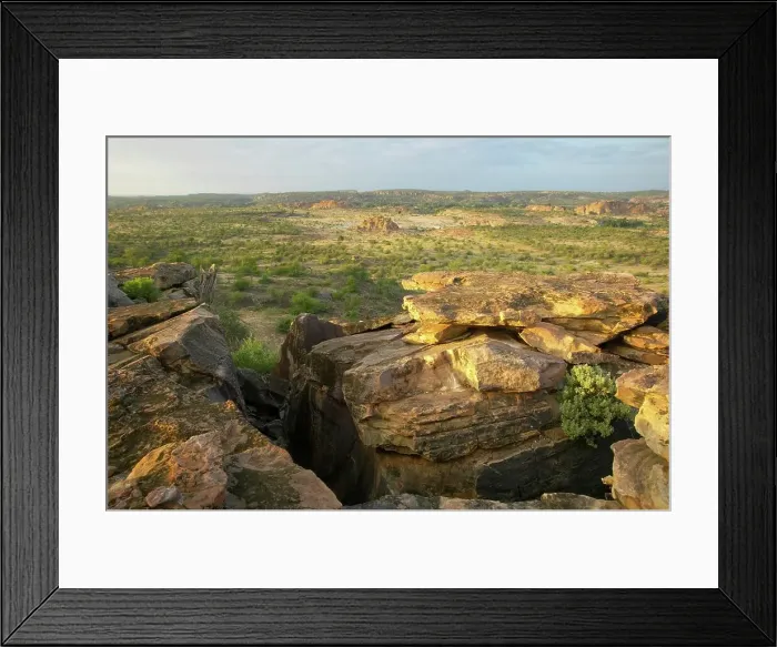 Framed Print : View from de Beer's Koppie towards Limpopo River Framed Print : View from de Beer's Koppie towards Limpopo River