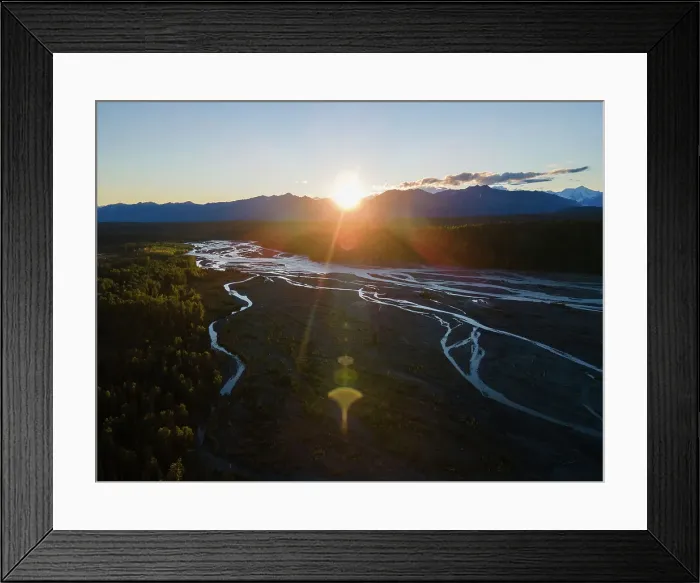Framed Print : Alaska Road Trip Fomonomo Maxwilderness Kavu