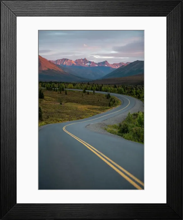 Framed Print : Alaska Road Trip Fomonomo Maxwilderness Anchorage Brewing