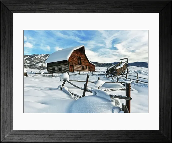Framed Print : NIKON D600 Snow Winter Outdoors Nature No People